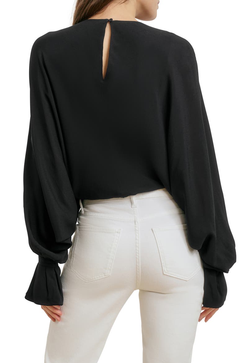 Making Me Blush Top, Alternate, color, BLACK