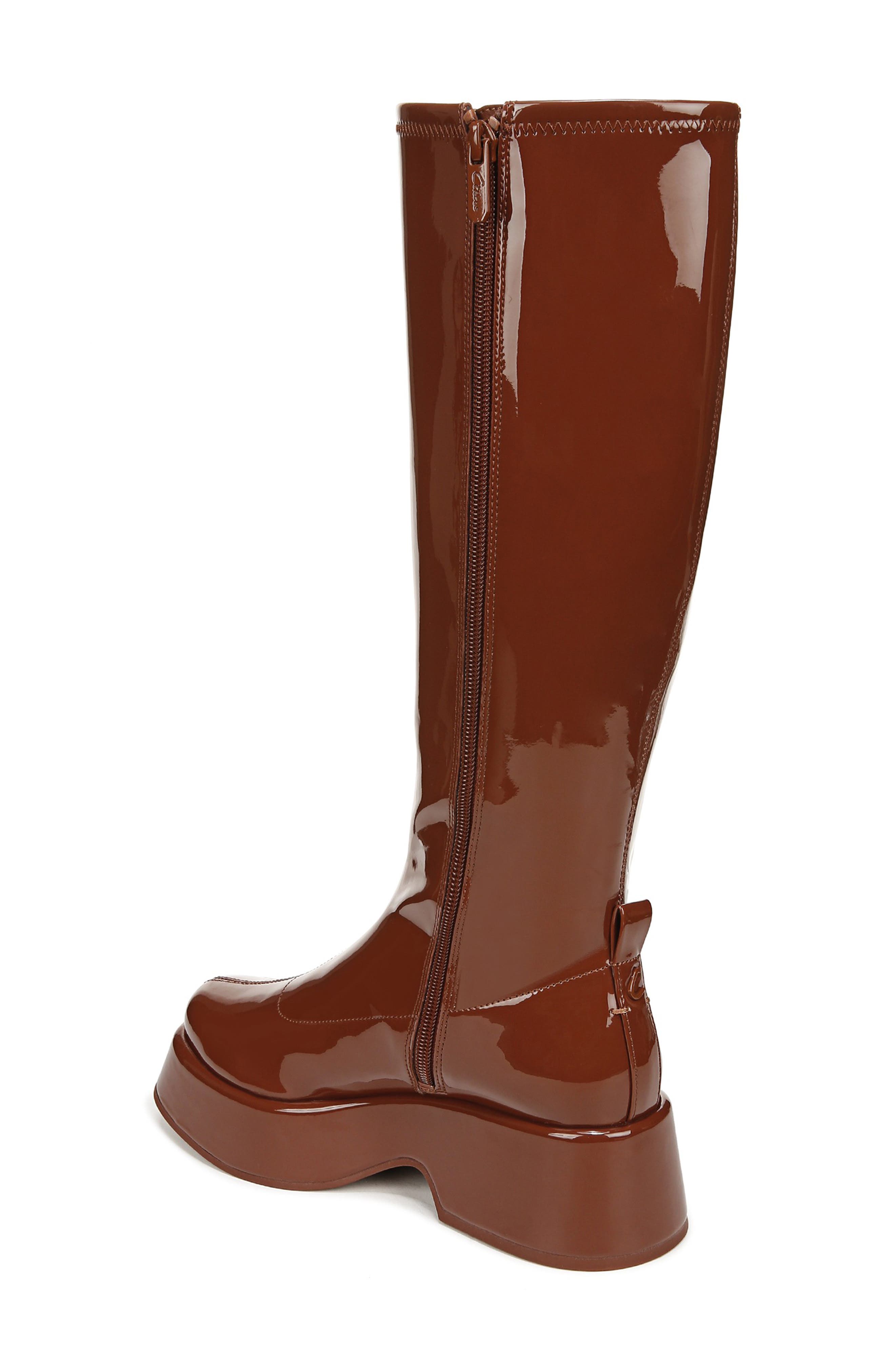 Circus NY by Sam Edelman Kimberley Platform Boot, Alternate, color, Sepia Brown