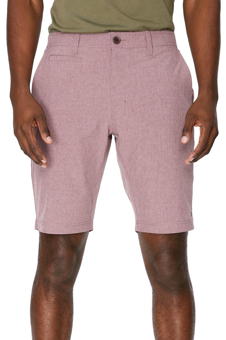 Velocity Hybrid Shorts, Main, color, DUSTY ROSE