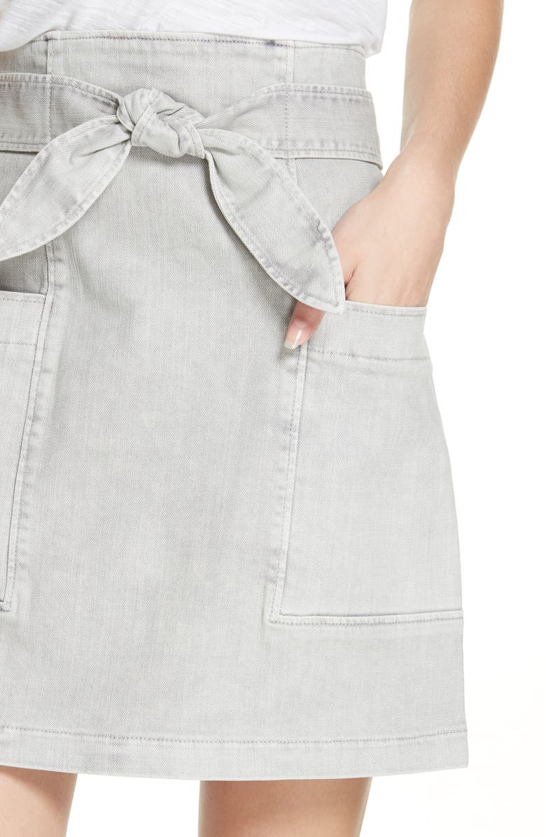 La Vie Rebecca Taylor Denim Skirt, Alternate, color, 