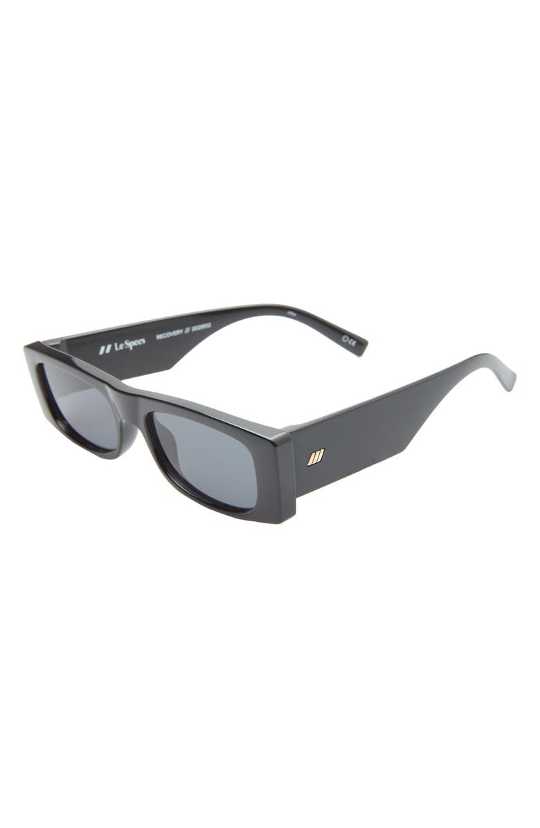 Le Specs Recovery 53mm Rectangle Sunglasses, Alternate, color, 