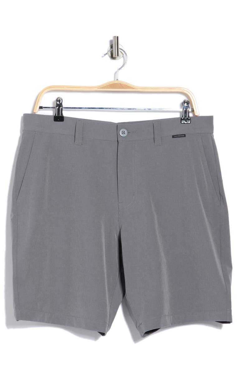 TravisMathew Waylay Shorts, Alternate, color, Quiet Shade/ Sleet