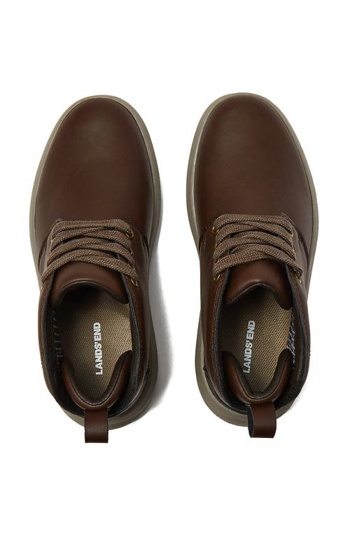 Lands' End Kids Comfort Chukka Boots In Brown
