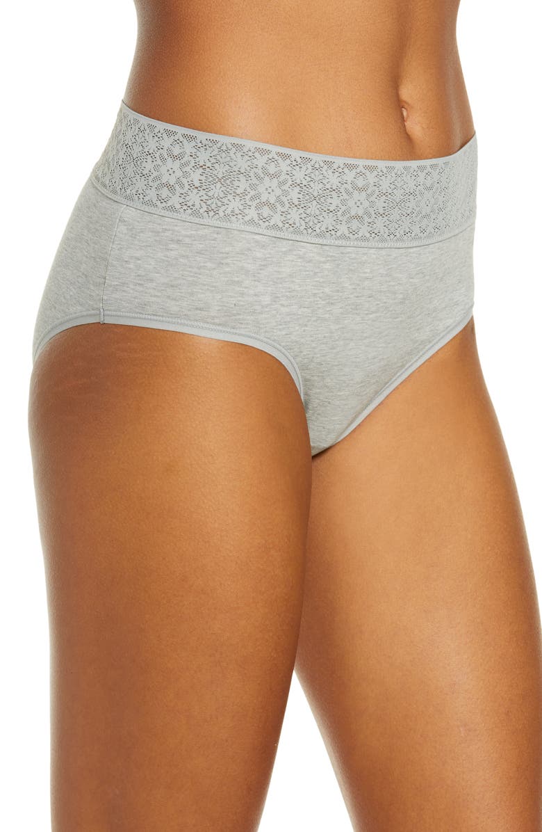 Tommy John Cool Cotton Lace Briefs, Alternate, color,