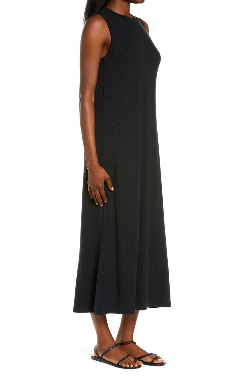 Richer Poorer Long Rib Knit Lounge Dress, Alternate, color, 