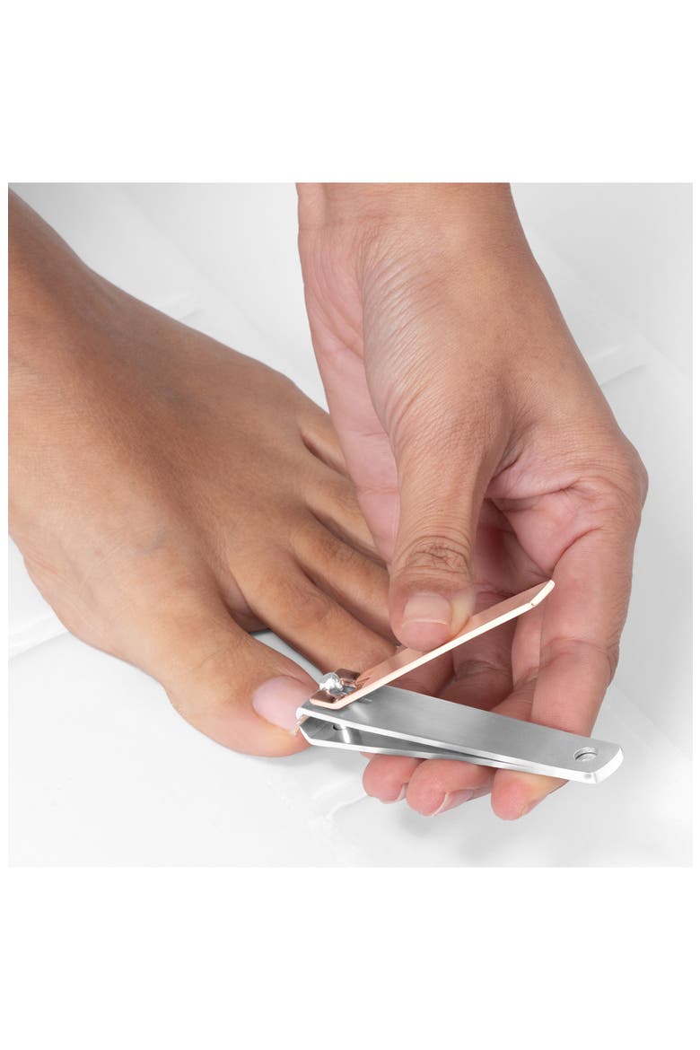 Rose Gold Combo 2-Pack Nail Clipper Set, Alternate, color, NO COLOR