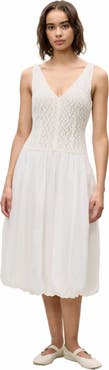 Rebecca Taylor Fiona Mixed Media Dress