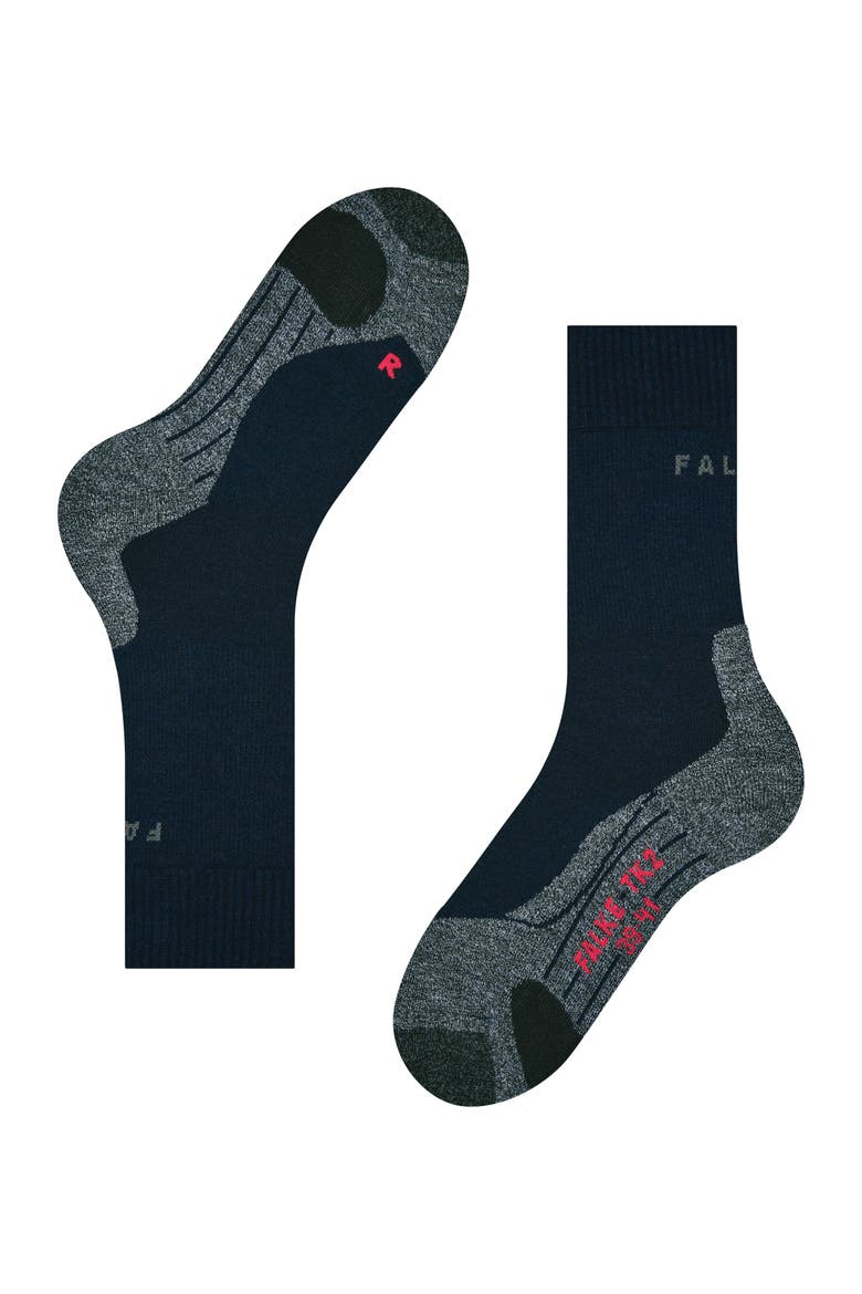 TK2 Explore Hiking Socks, Alternate, color, Marine
