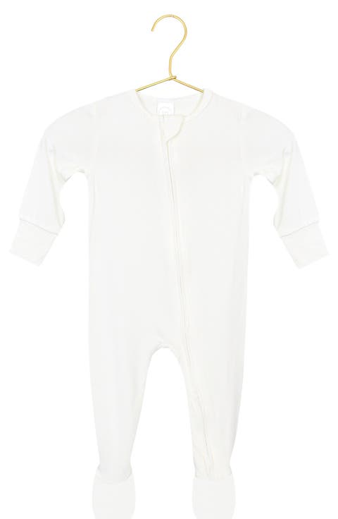 Print Zip Footie (Baby)