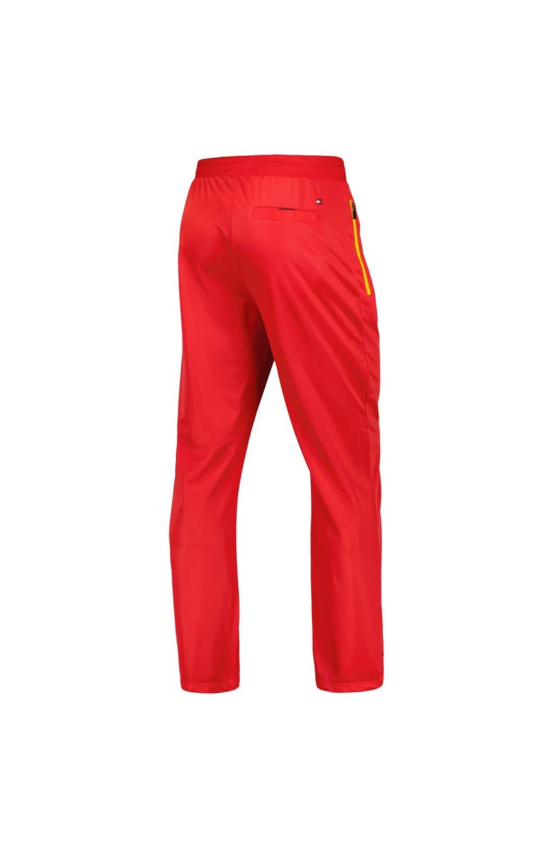 Tommy Hilfiger Men's Tommy Hilfiger Red Kansas City Chiefs Grant Track Pants, Alternate, color,