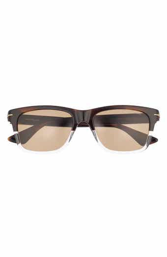 Montblanc 54mm Square Sunglasses
