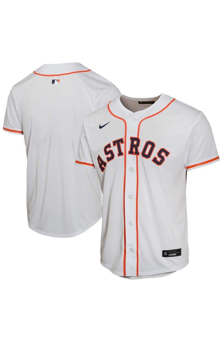 Nike Youth Nike  White Houston Astros Home Game Jersey, Alternate, color, White