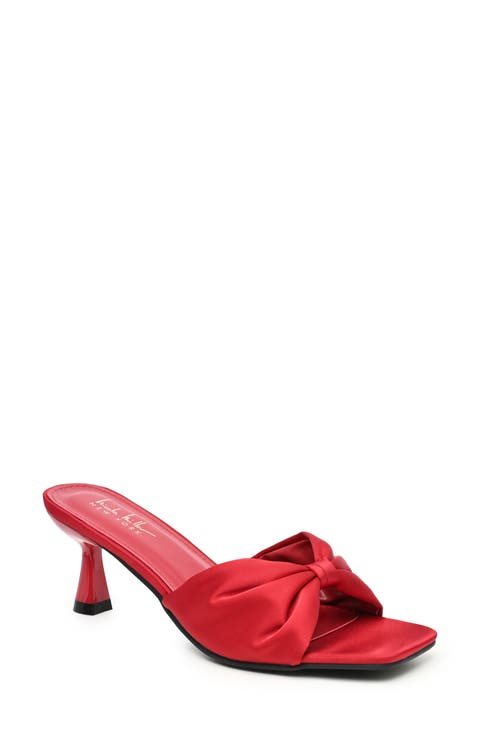 Bow Mule Sandal
