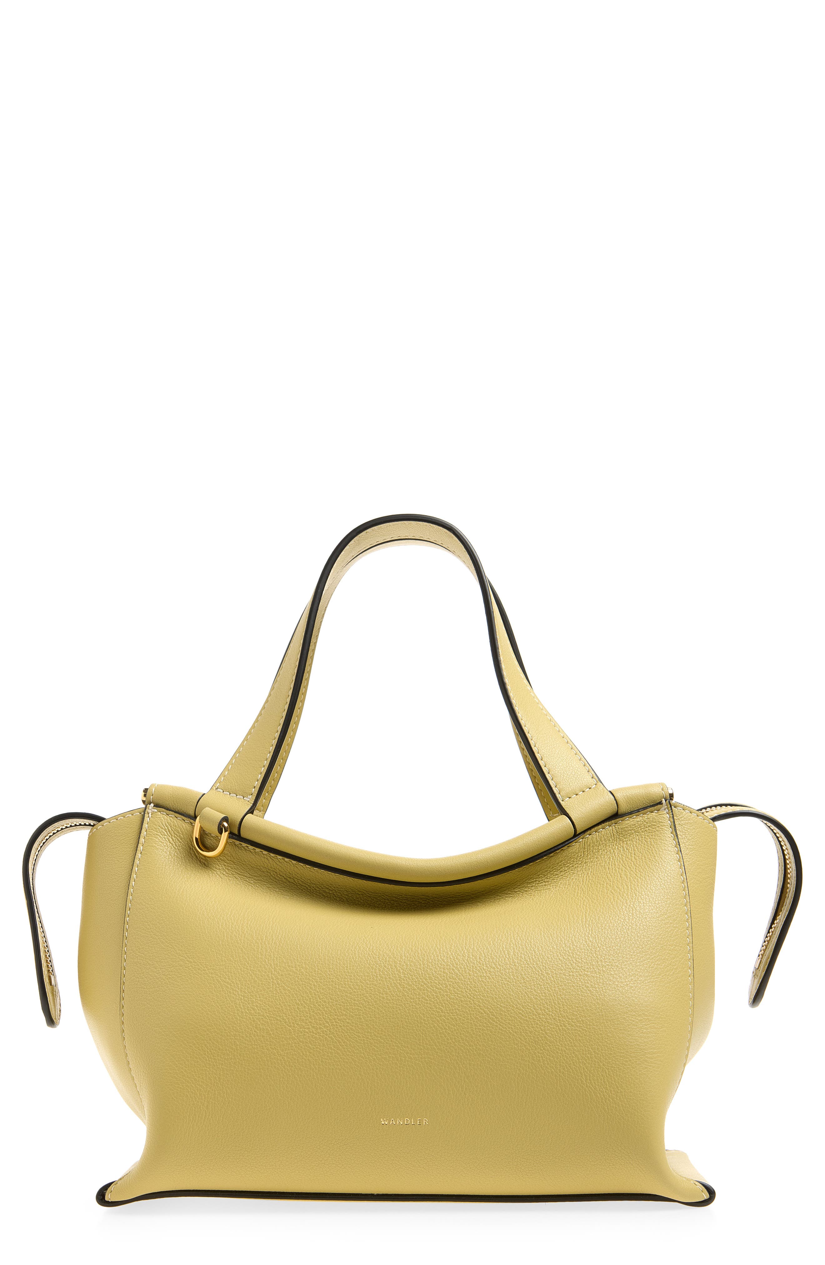 Ida Leather Top Handle Bag, Main, color, ISLAND