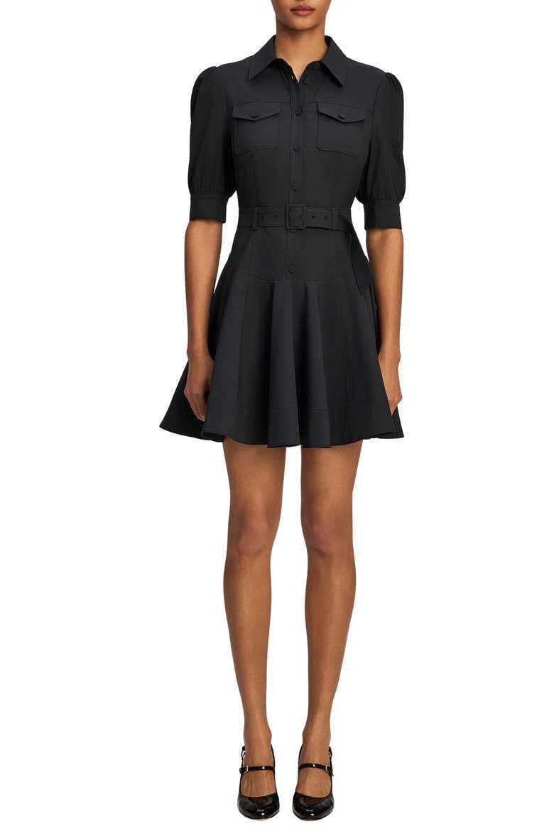 Anisa Minidress, Main, color, BLACK