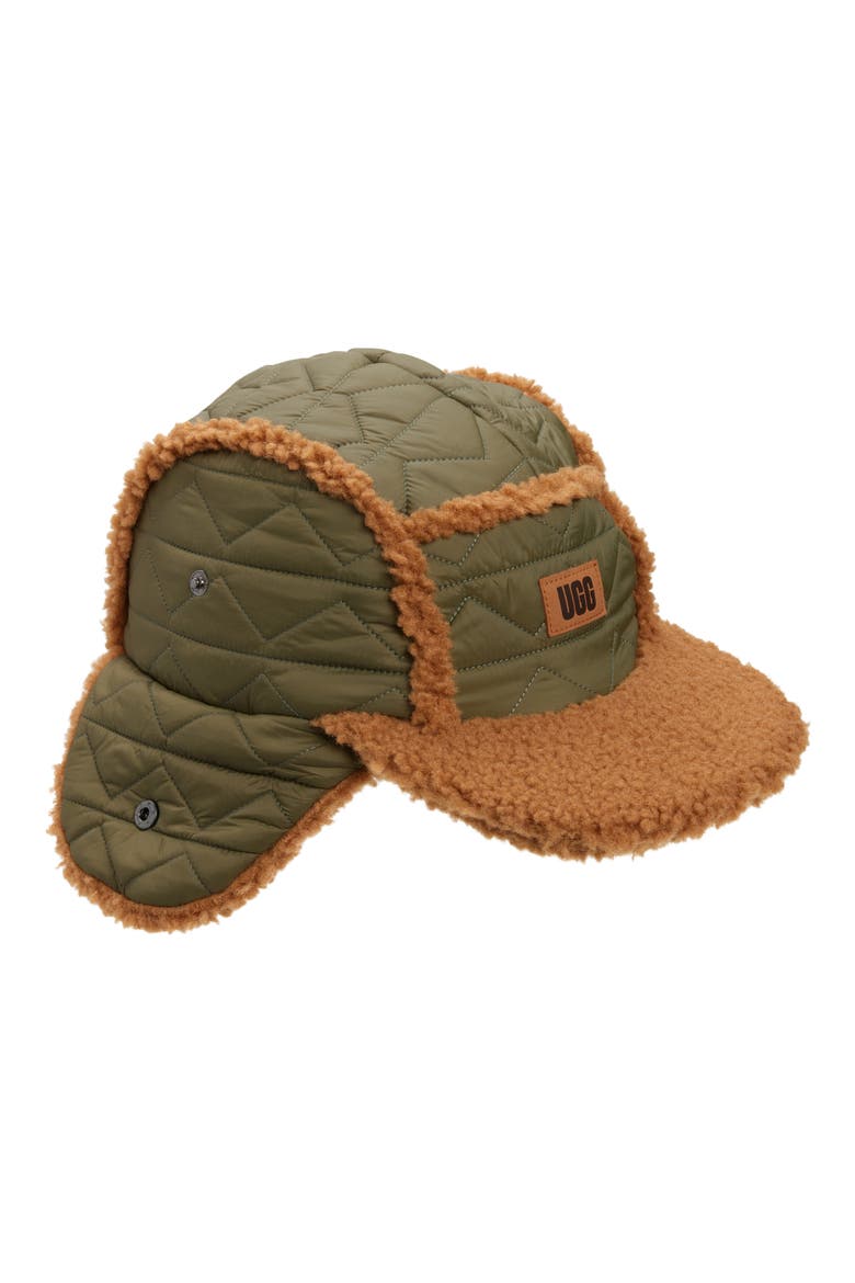 Fluff Faux Shearling Trapper Hat (Men) | Nordstrom