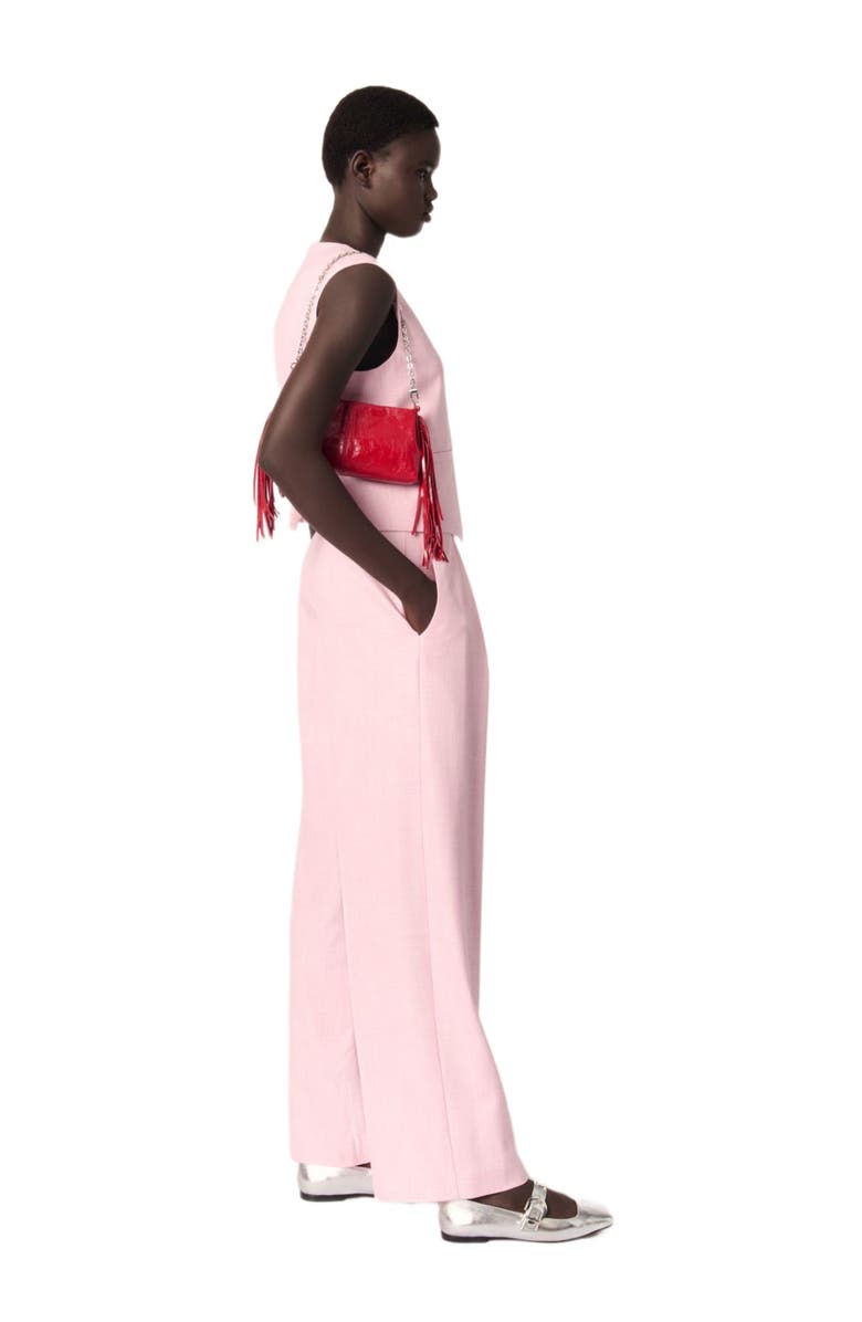 maje Suit vest, Alternate, color,