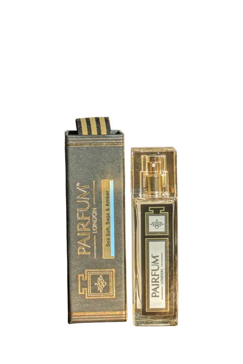 Sea Salt, Sage & Amber by Pairfum London | Eau de Parfum Intense | Long-lasting Luxurious Fragrance | Natural & Clean Niche Perfume