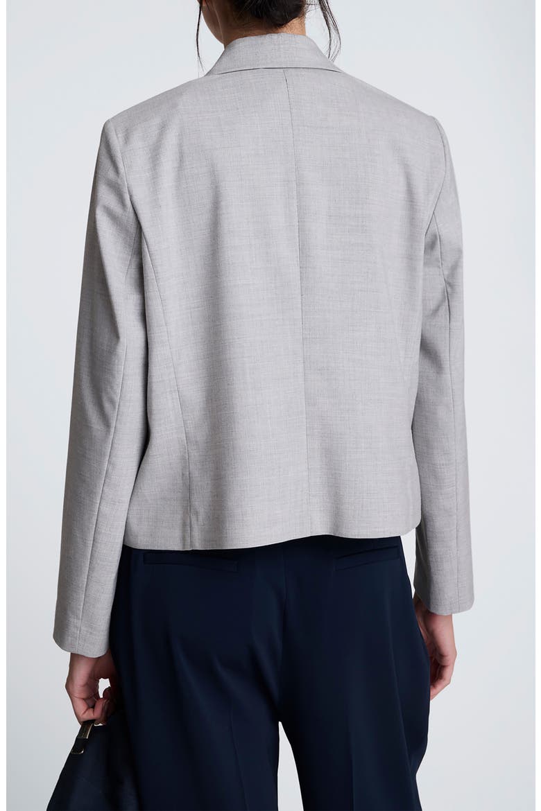 Peak Lapel Jacket, Alternate, color, LIGHT HEATHER GREY
