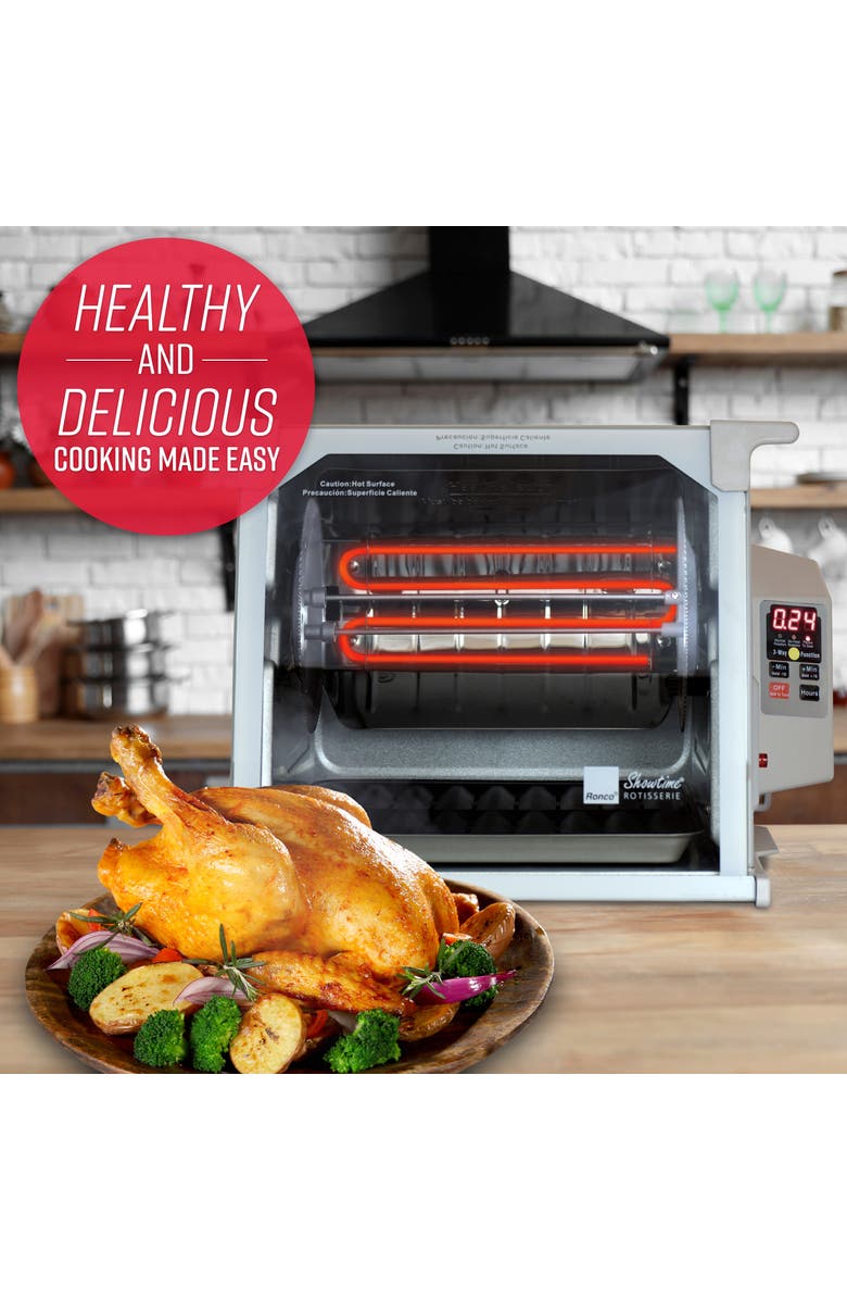 RONCO Digital Rotisserie Oven, Alternate, color, Silver
