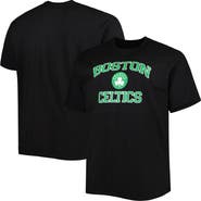 PROFILE Men's Black Boston Celtics Big & Tall Heart & Soul T-Shirt