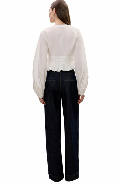REBECCA TAYLOR REBECCA TAYLOR YARA POPLIN BLOUSE