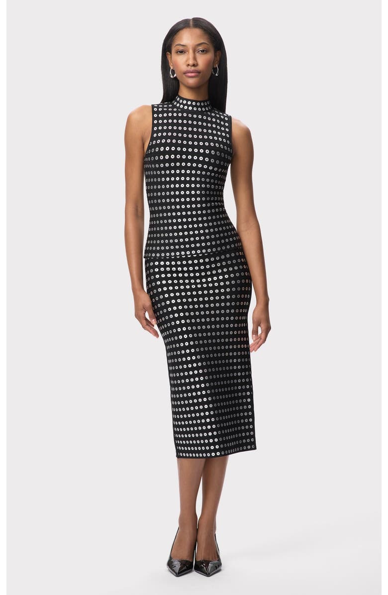 Herve Leger The Carina Top, Alternate, color, Black