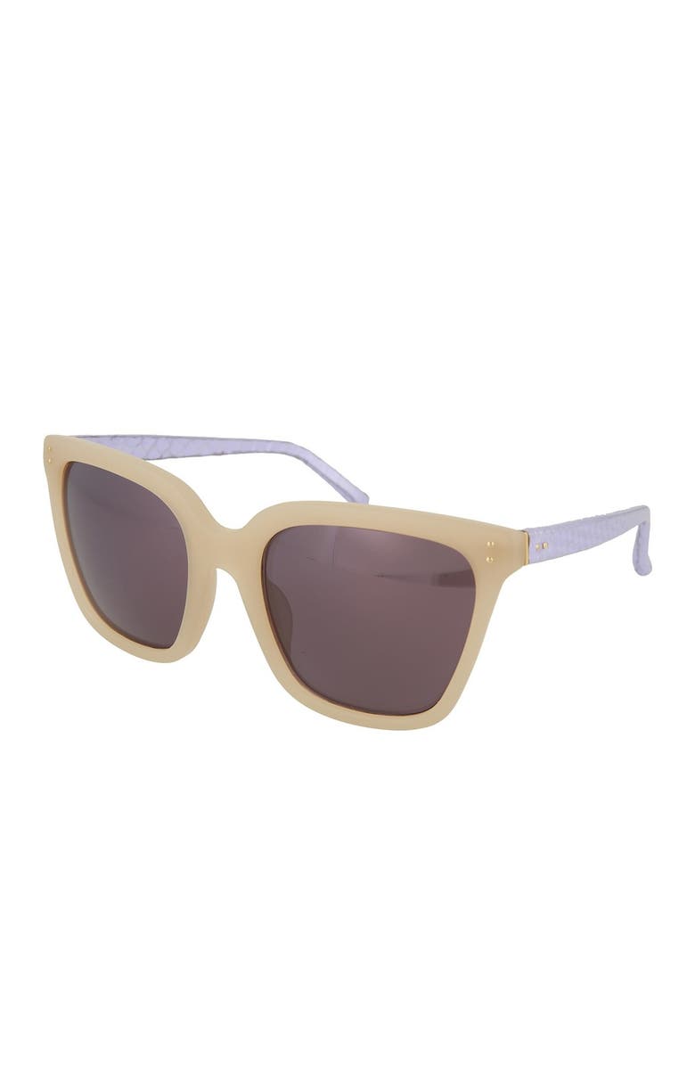 Linda Farrow 58mm Novelty Sunglasses, Alternate, color, 