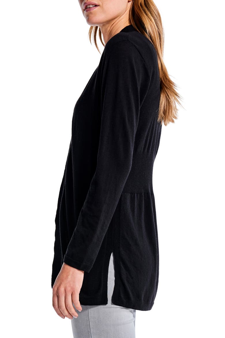 All Year Open Front Cardigan, Alternate, color, BLACK ONYX