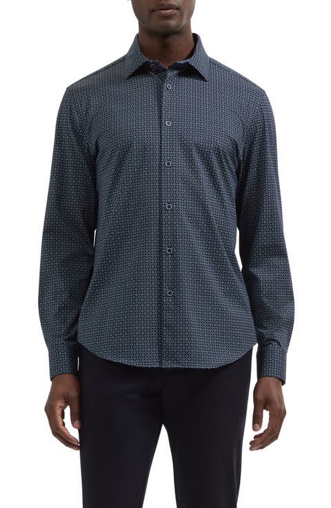 James OoohCotton Long Sleeve Button Up Shirt