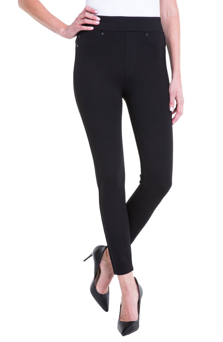 Liverpool Bridget High Waist Pull-On Ankle Leggings, Alternate, color, 