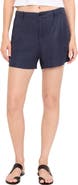 Michael Stars Dara Clean Front Linen Blend Shorts