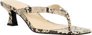 SHUSHOP Franny Kitten Heel Flip Flop
