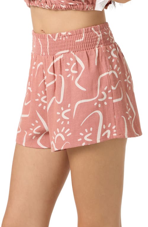 O'neill Jonie Tide Wave Shorts In Pink