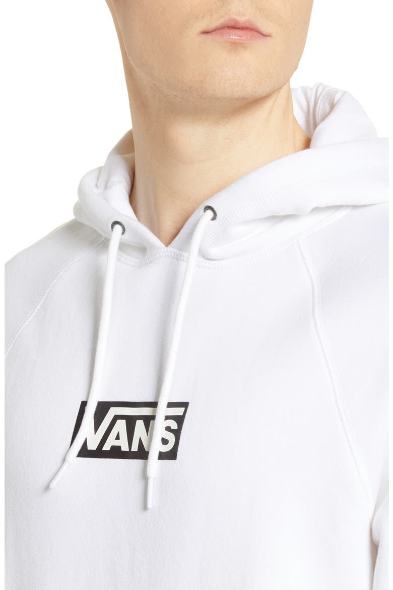 Versa Water Repellent Logo Graphic Hoodie, Alternate, color, WHITE