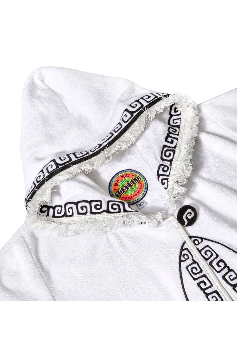 Tombolo 'Surf's Up' Beach Towel Top, Alternate, color, White