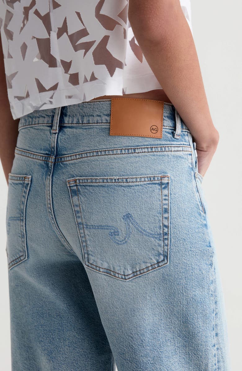 AG Thalia Denim Bermuda Shorts, Alternate, color, Highway 29