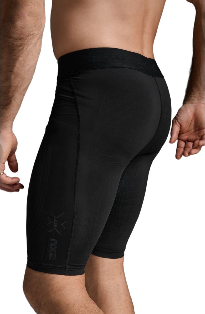 2XU Force Compression Shorts, Alternate, color, Black/Nero