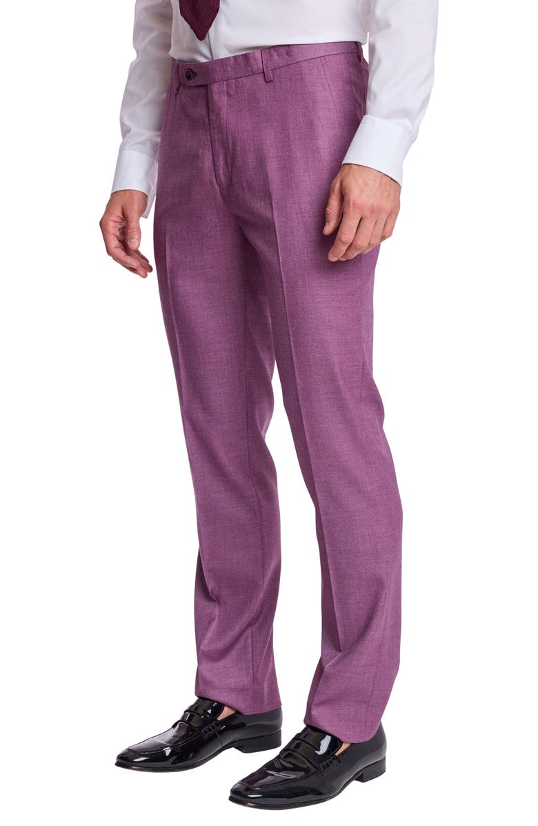 PAISLEY & GRAY Downing Slim Fit Pants, Alternate, color, Sugar Plum Shark