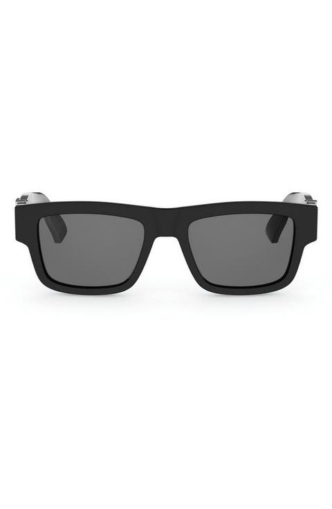 Oblique S3I 52mm Rectangular Sunglasses