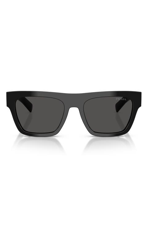 55mm Rectangular Sunglasses