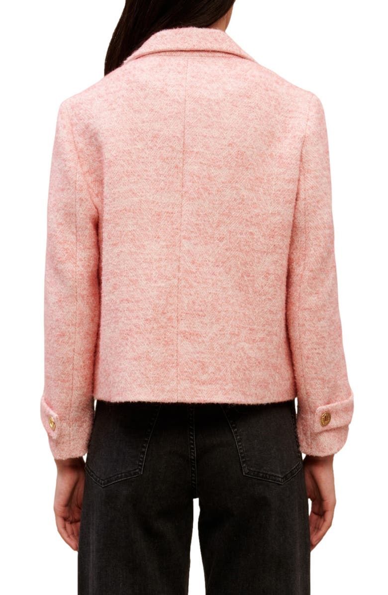 maje Vanello Crop Jacket, Alternate, color,