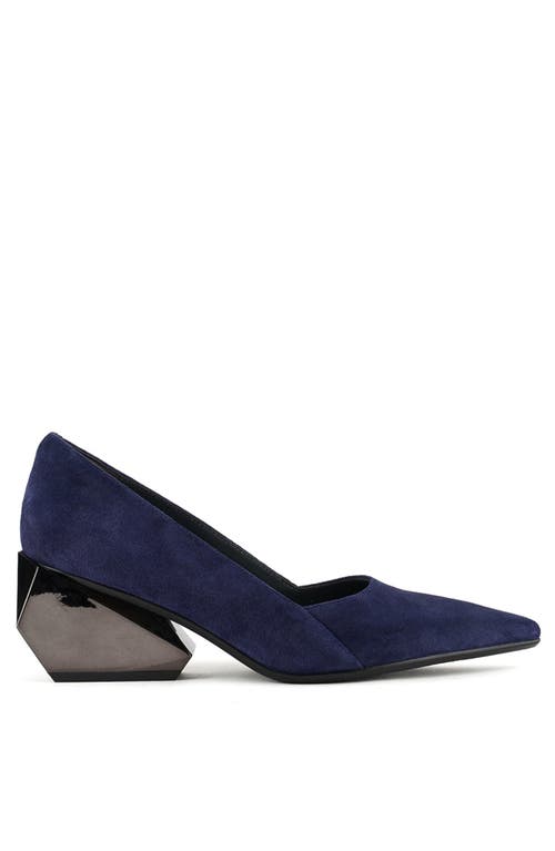 United Nude Ricky Pump Mid In Blue