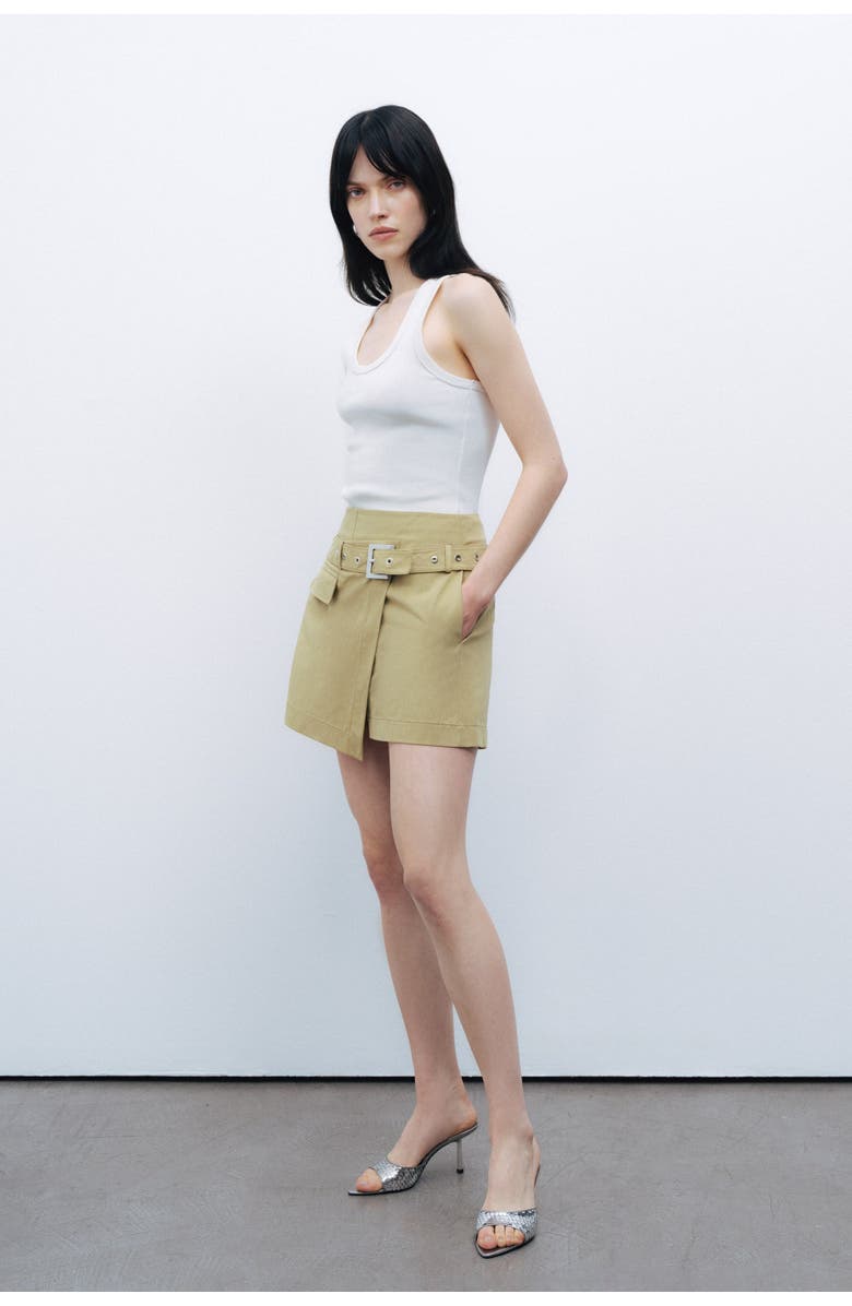 Nocturne Belt Detailed Skort, Alternate, color, 