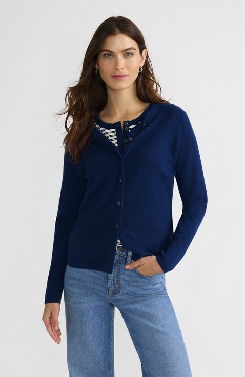 Cashmere Cardigan Sweater