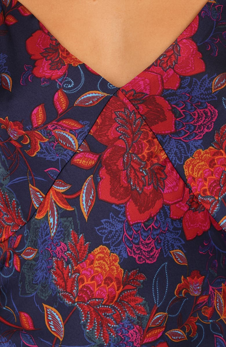 Petal & Pup Lenore Print Midi Slipdress, Alternate, color,