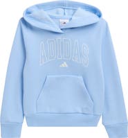 adidas Kids' 3-Stripe Fleece Hoodie