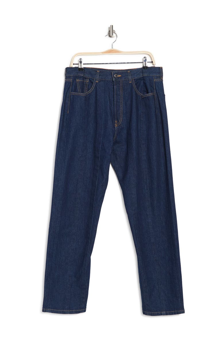 Valentino Vertical Seam Denim Jeans, Alternate, color, 