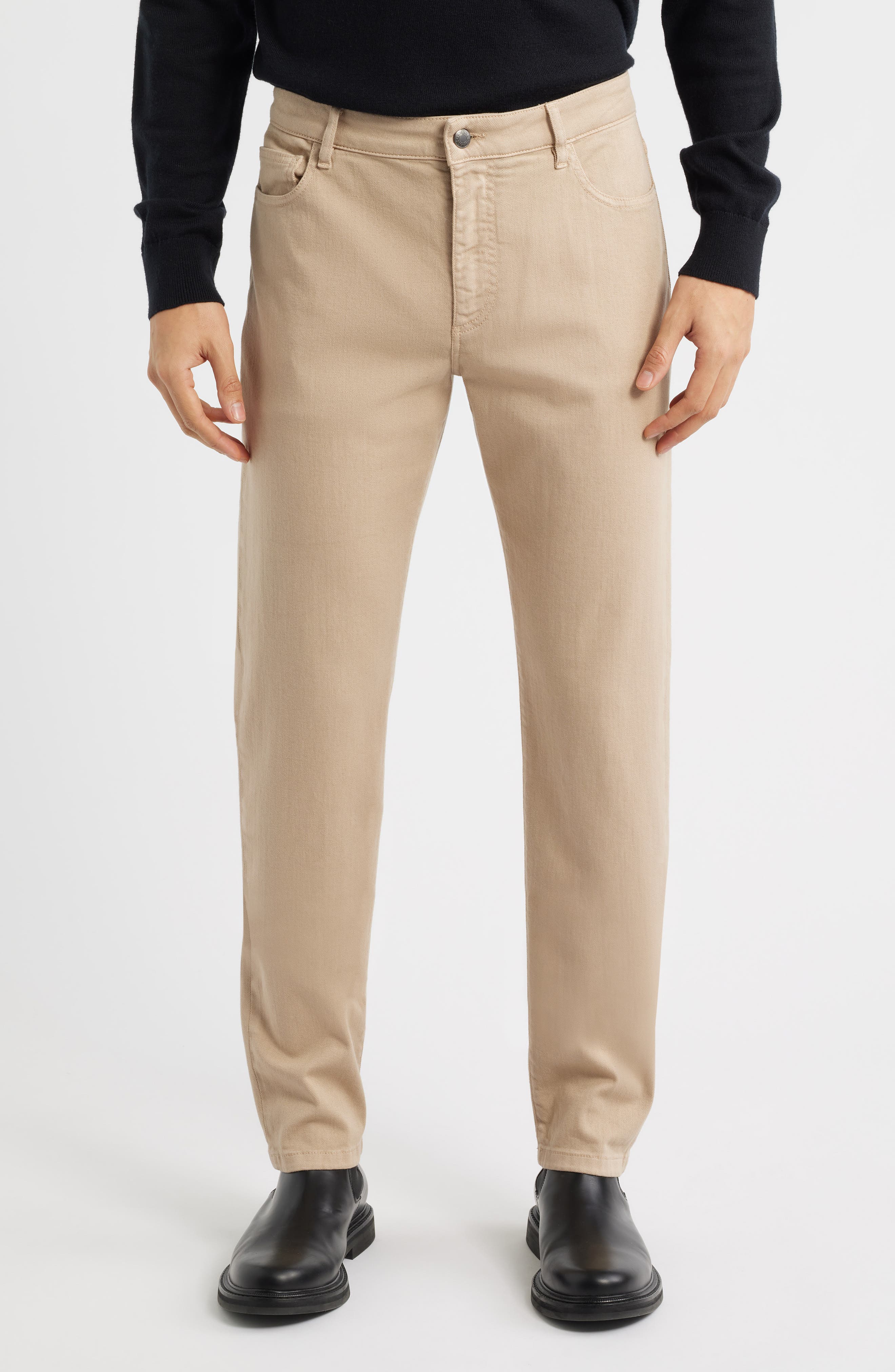 Garment Dyed Bull Denim Jeans