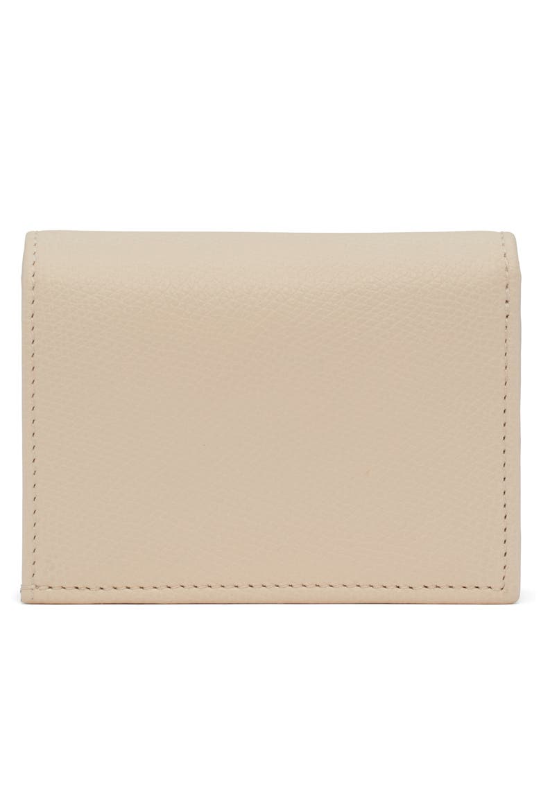 VLOGO Signature Leather Wallet, Alternate, color, LIGHT IVORY